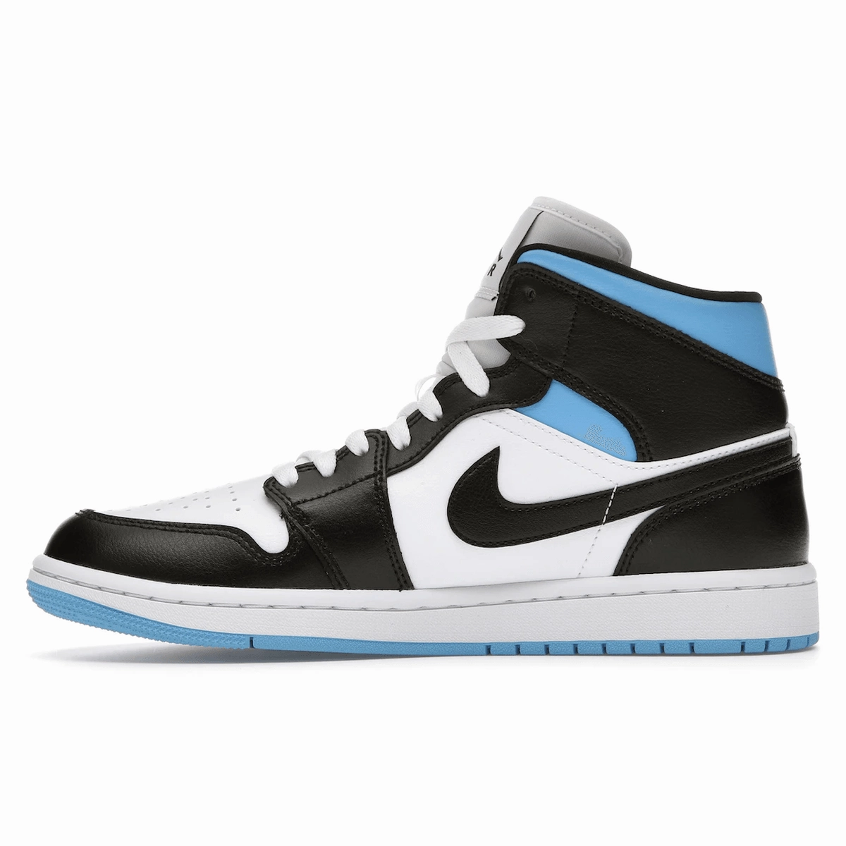 Air Jordan 1 Mid University Black White Air Jordan 1 Mid retro sneakers