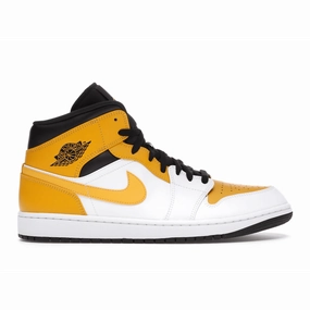 Air Jordan 1 Mid University Gold Air Jordan 1 Mid sneakers with bold retro vibes