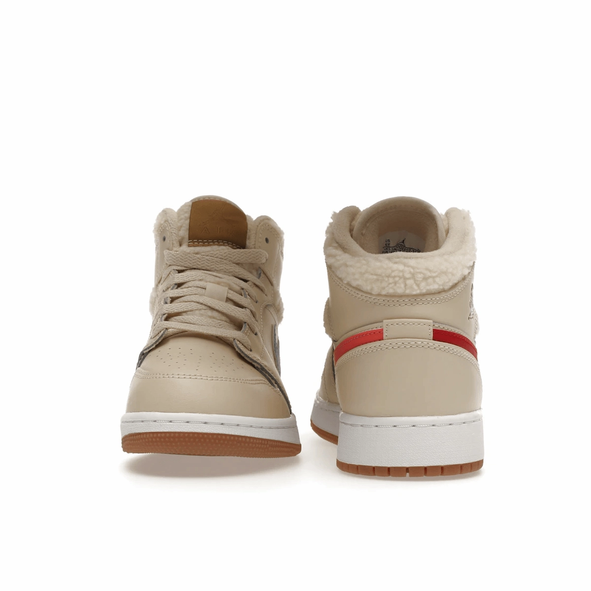 Air Jordan 1 Mid Utility Fleece Pearl White Air Jordan 1 Mid retro sneakers