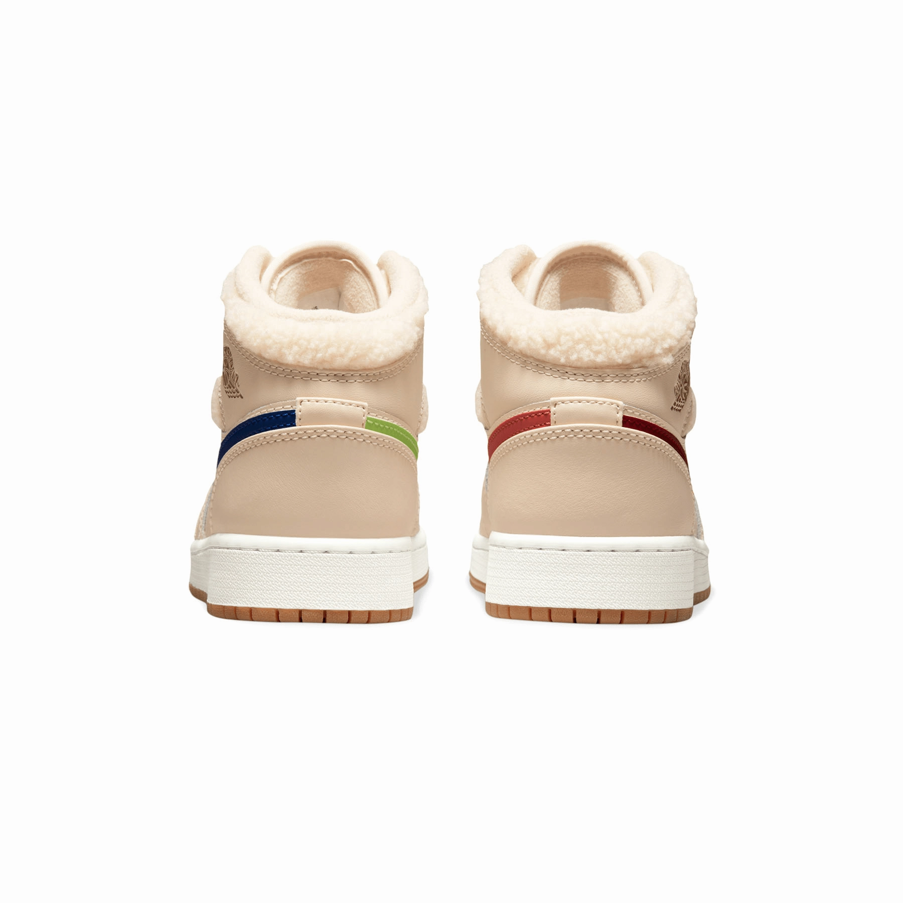 Air Jordan 1 Mid Utility GS 'Fleece' Air Jordan 1 Mid streetwear shoes