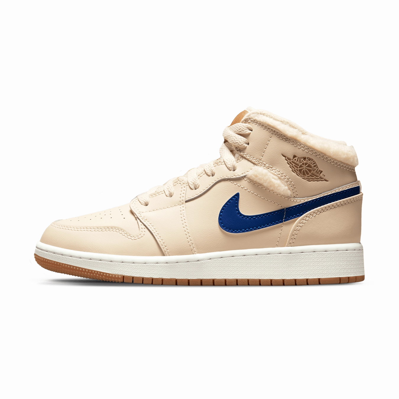 Air Jordan 1 Mid Utility GS 'Fleece' Air Jordan 1 Mid versatile shoes for daily wear