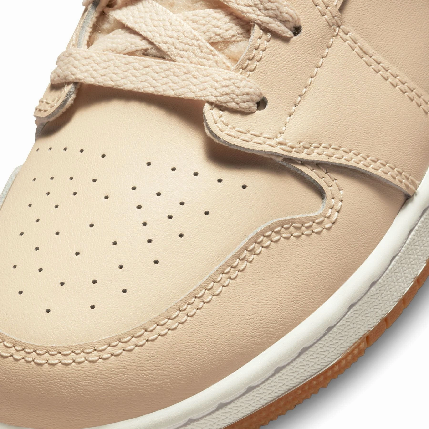 Air Jordan 1 Mid Utility GS 'Fleece' Air Jordan 1 Mid streetwear shoes