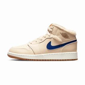 Air Jordan 1 Mid Utility GS 'Fleece' Air Jordan 1 Mid versatile shoes for daily wear