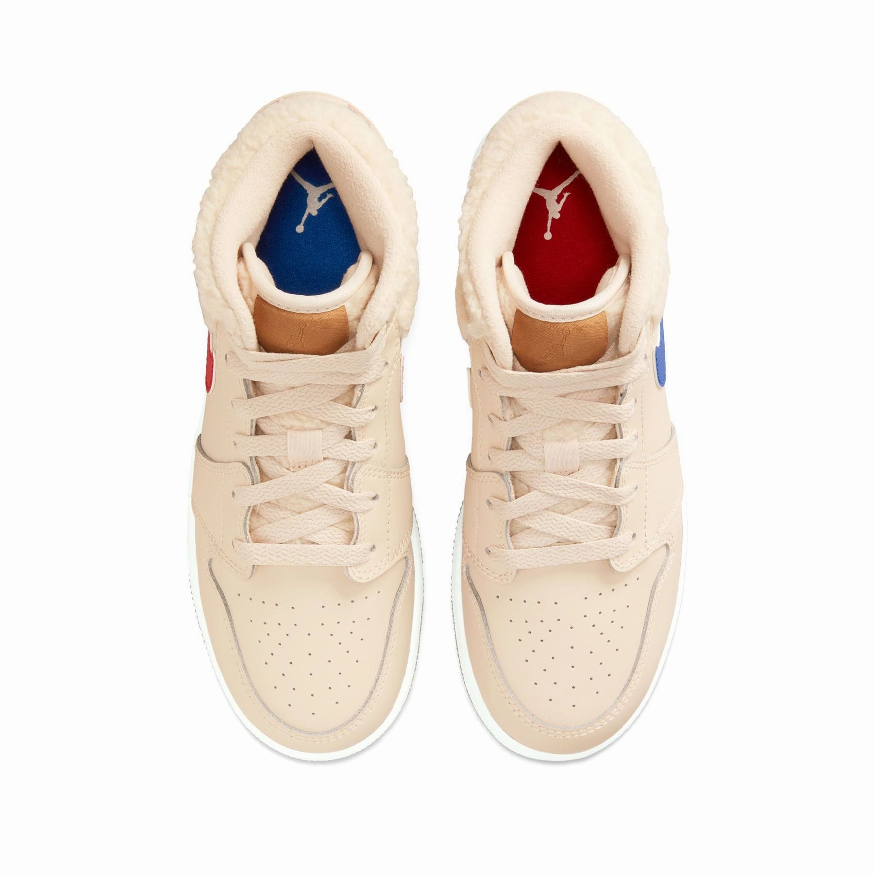 Air Jordan 1 Mid Utility GS 'Fleece' Air Jordan 1 Mid streetwear shoes