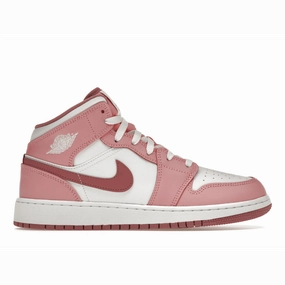 Air Jordan 1 Mid Valentine's Day Pink Air Jordan 1 Mid sneakers with bold retro vibes