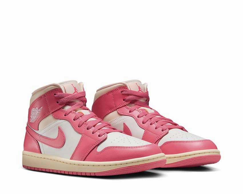 Air Jordan 1 Mid W "Pink Salt" Timeless hoop footwear