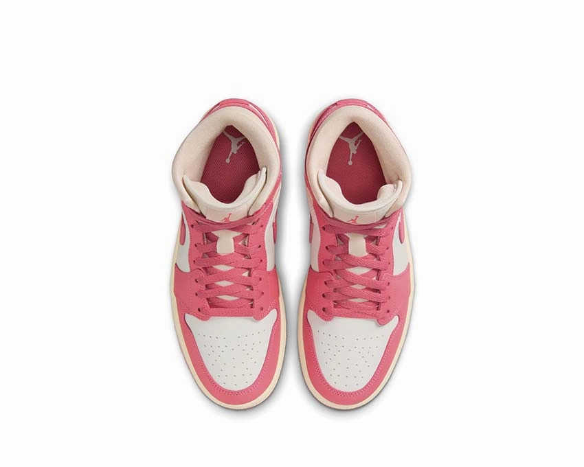 Air Jordan 1 Mid W "Pink Salt" Timeless hoop footwear