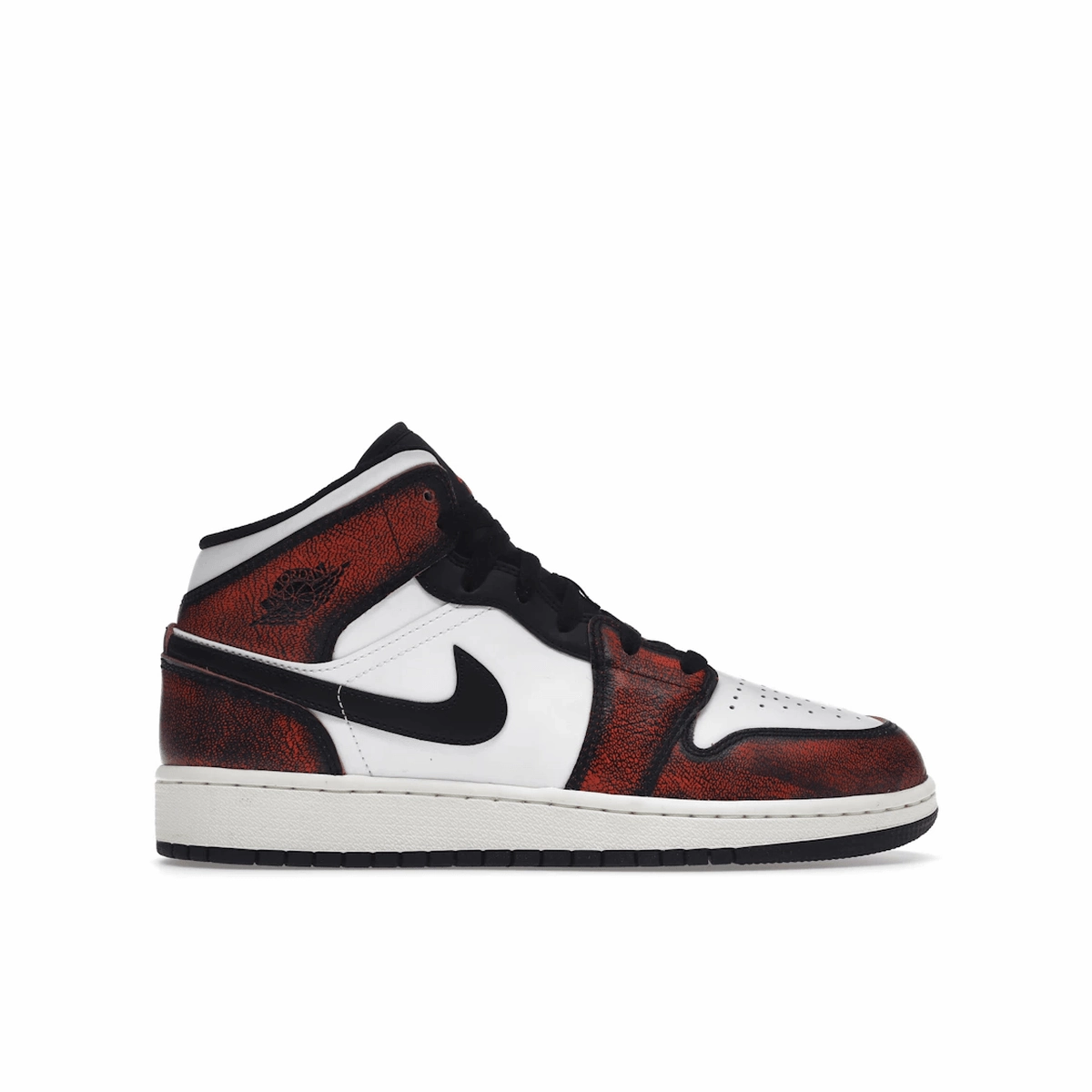 Air Jordan 1 Mid Wear-Away Chicago Air Jordan 1 Mid sneakers with bold retro vibes
