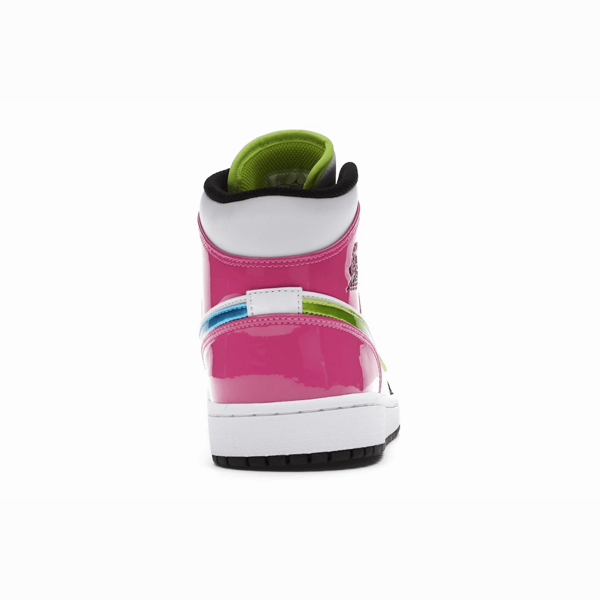 Air Jordan 1 Mid White Black Cyber ??Pink Air Jordan 1 Mid retro sneakers