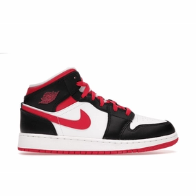 Air Jordan 1 Mid White Very Berry Air Jordan 1 Mid sneakers with bold retro vibes