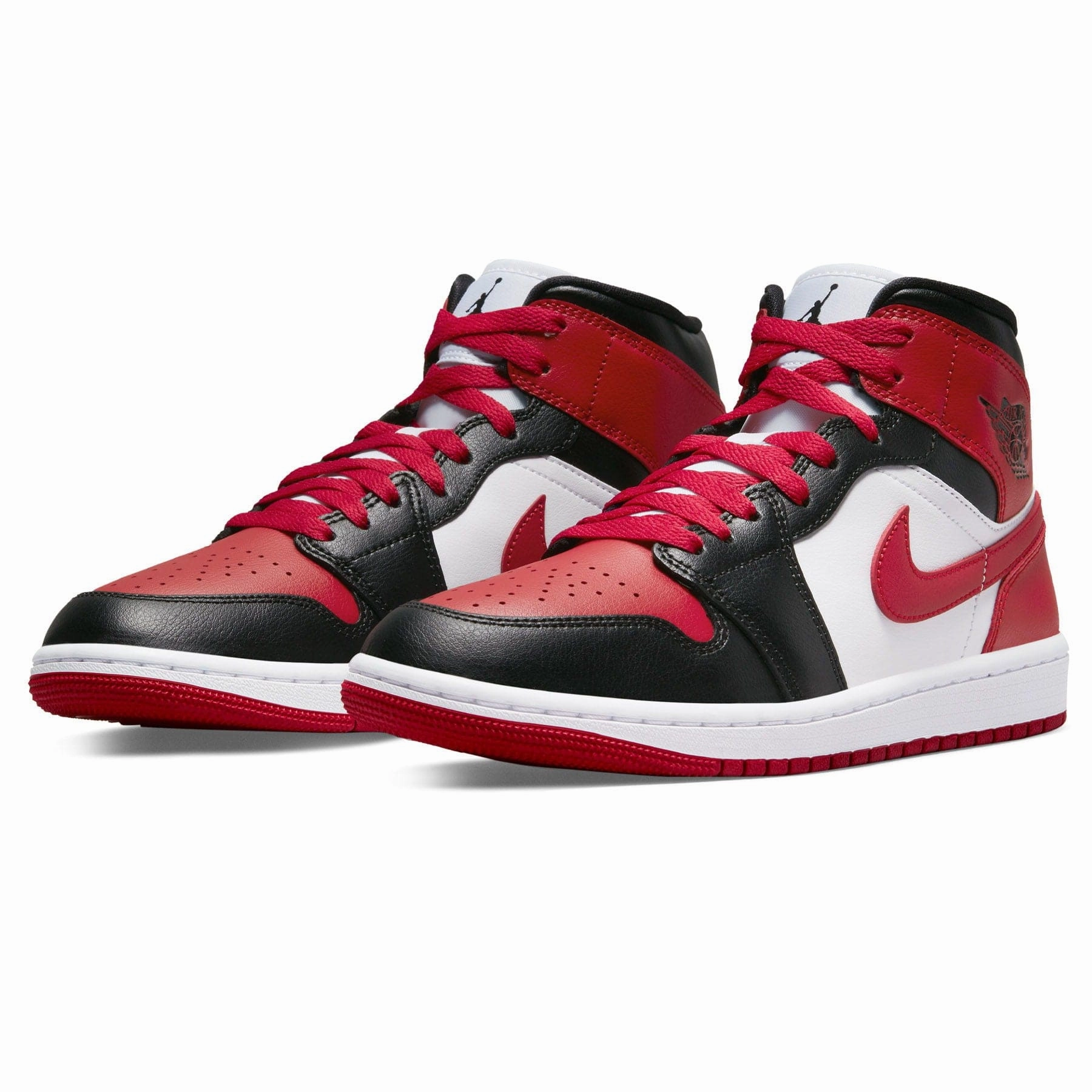 Air Jordan 1 Mid Wmns 'Alternate Bred Toe' Air Jordan 1 vintage style sneakers