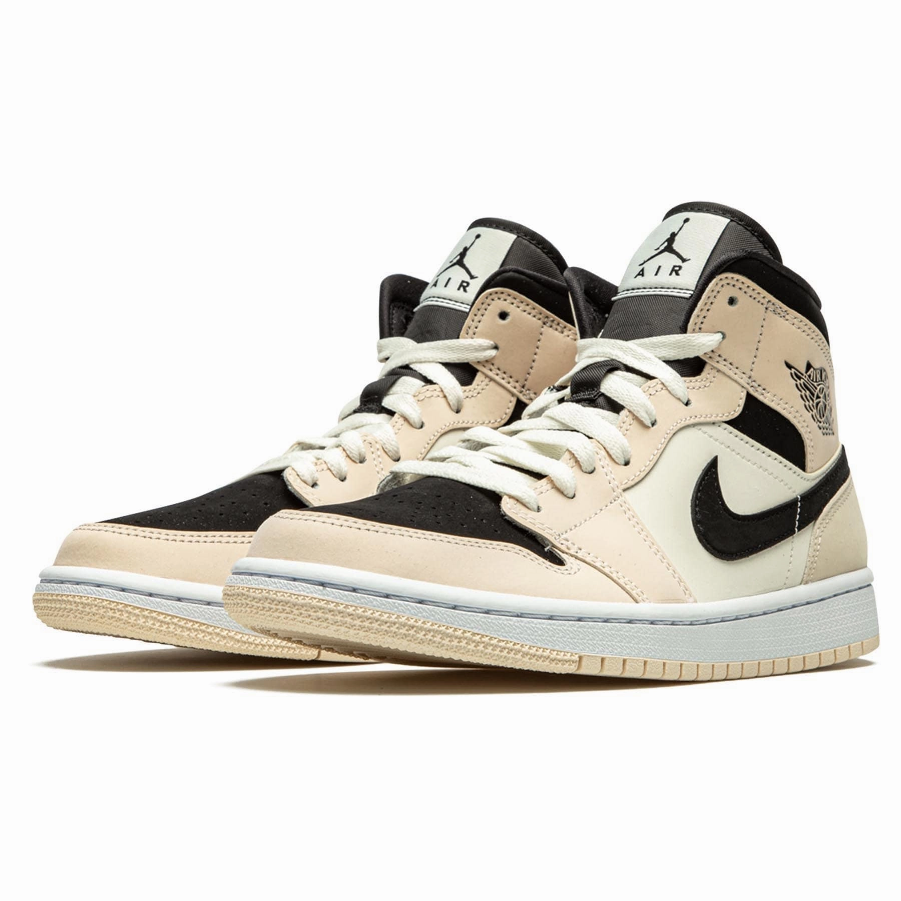 Air Jordan 1 Mid Wmns 'Barely Orange' Air Jordan 1 Mid streetwear shoes