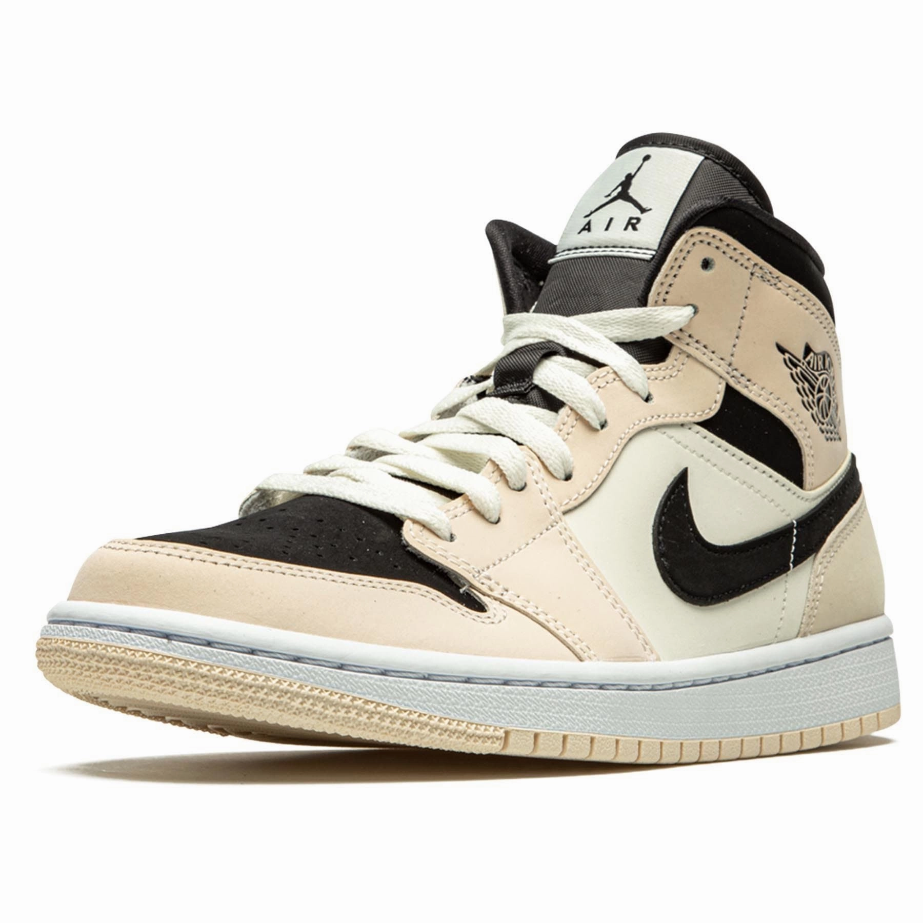 Air Jordan 1 Mid Wmns 'Barely Orange' Air Jordan 1 Mid streetwear shoes