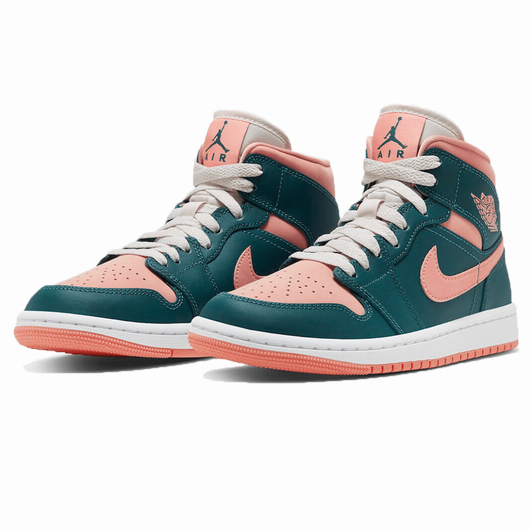 Air Jordan 1 Mid Wmns 'Dark Teal Green' Air Jordan 1 classic sneakers