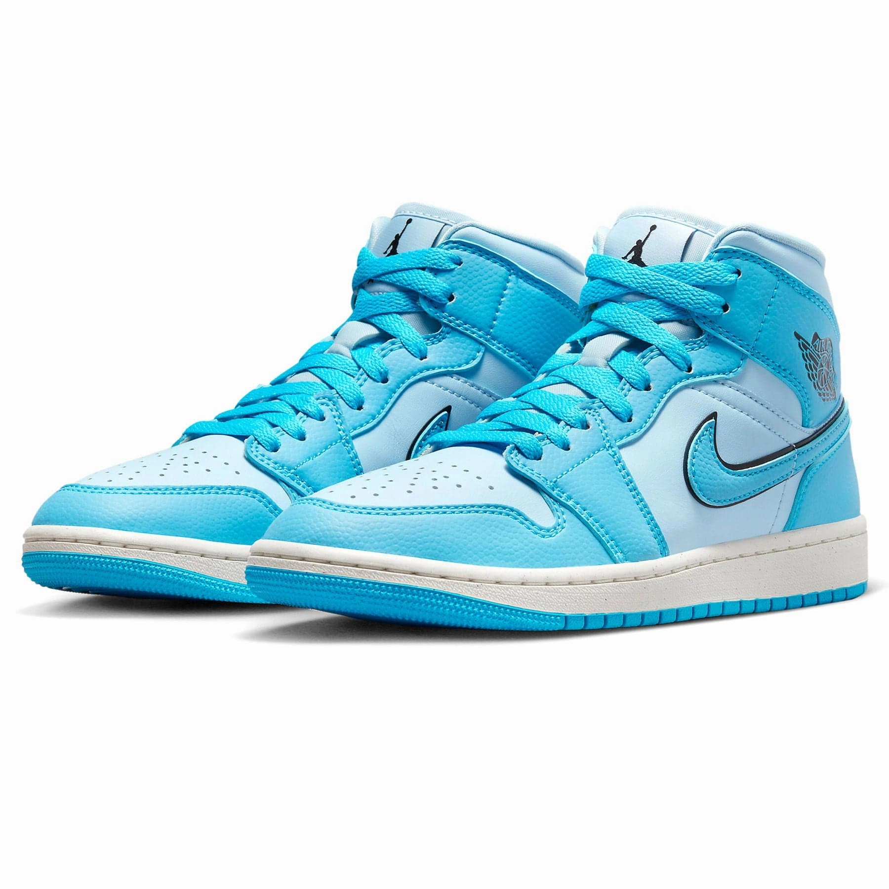 Air Jordan 1 Mid Wmns 'Ice Blue' Air Jordan 1 classic sneakers