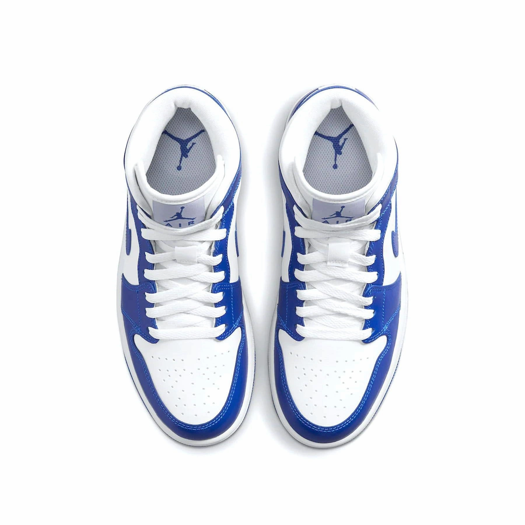 Air Jordan 1 Mid Wmns 'Kentucky Blue' Air Jordan 1 Mid streetwear shoes