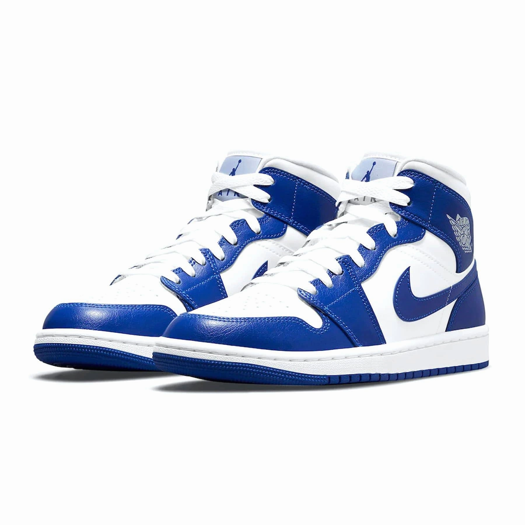 Air Jordan 1 Mid Wmns 'Kentucky Blue' Air Jordan 1 Mid streetwear shoes