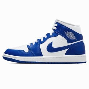 Air Jordan 1 Mid Wmns 'Kentucky Blue' Air Jordan 1 Mid versatile shoes for daily wear