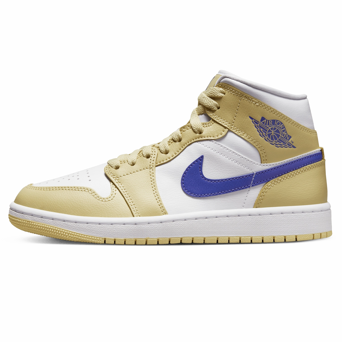 Air Jordan 1 Mid  Wmns 'Lemon Wash' Air Jordan 1 sneakers with heritage court style