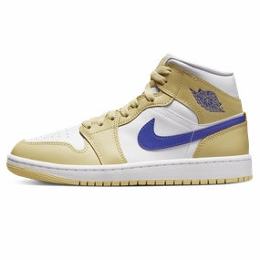 Air Jordan 1 Mid  Wmns 'Lemon Wash' Air Jordan 1 sneakers with heritage court style