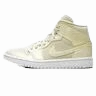 Air Jordan 1 Mid Wmns 'Lemon Yellow' Air Jordan 1 sneakers with heritage court style