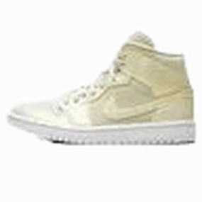 Air Jordan 1 Mid Wmns 'Lemon Yellow' Air Jordan 1 sneakers with heritage court style