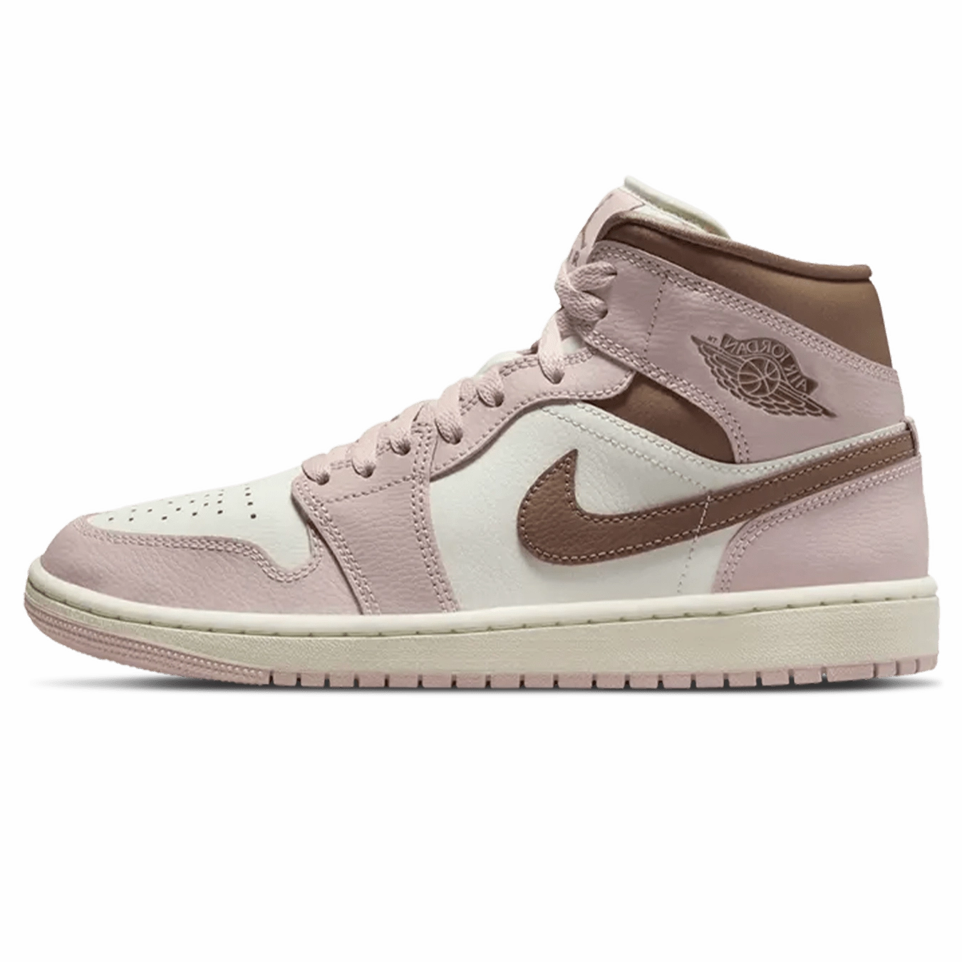 Air Jordan 1 Mid Wmns 'Neapolitan' Air Jordan 1 sneakers with heritage court style