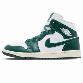 Air Jordan 1 Mid Wmns 'Oxidized Green' Air Jordan 1 Mid versatile shoes for daily wear