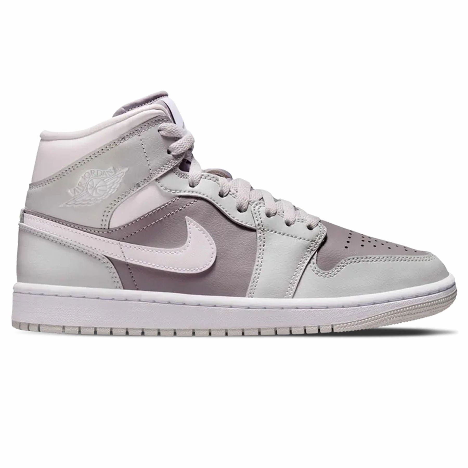 Air Jordan 1 Mid Wmns 'Photon Dust Atmosphere Grey' Air Jordan 1 Mid streetwear shoes