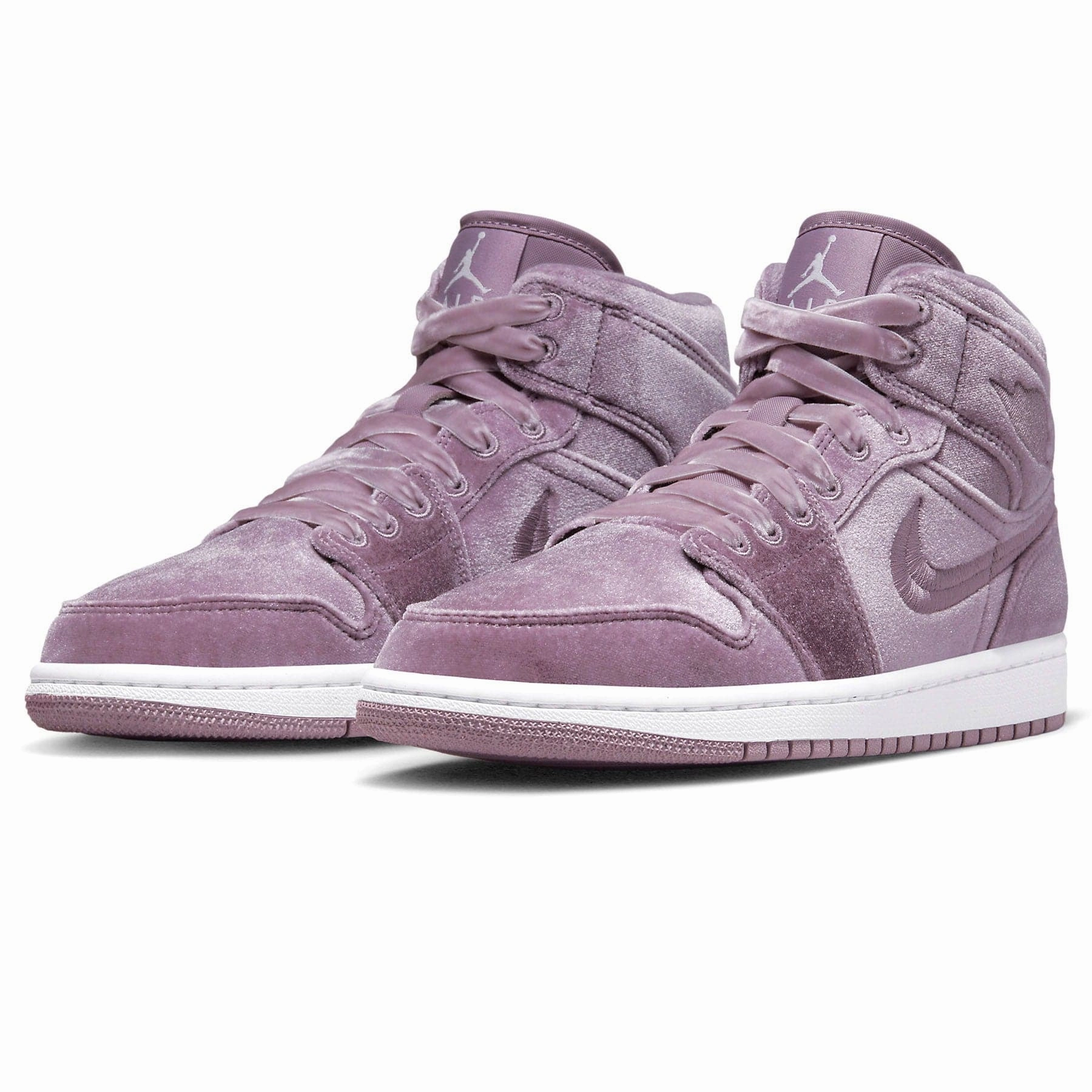 Air Jordan 1 Mid Wmns 'Purple Velvet' Air Jordan 1 classic sneakers