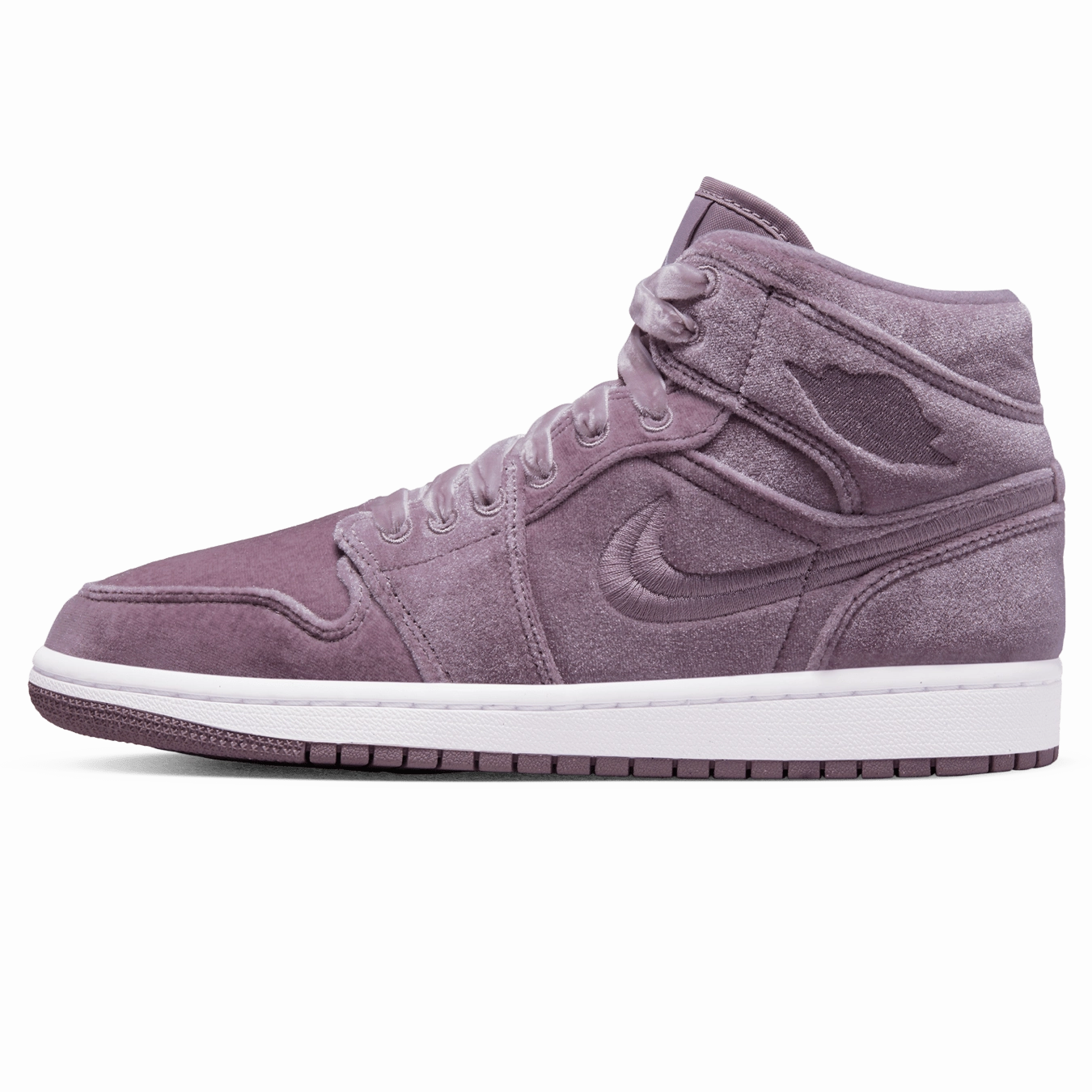 Air Jordan 1 Mid Wmns 'Purple Velvet' Air Jordan 1 Mid versatile shoes for daily wear