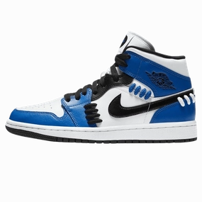 Air Jordan 1 Mid Wmns 'Sisterhood' Air Jordan 1 sneakers with heritage court style
