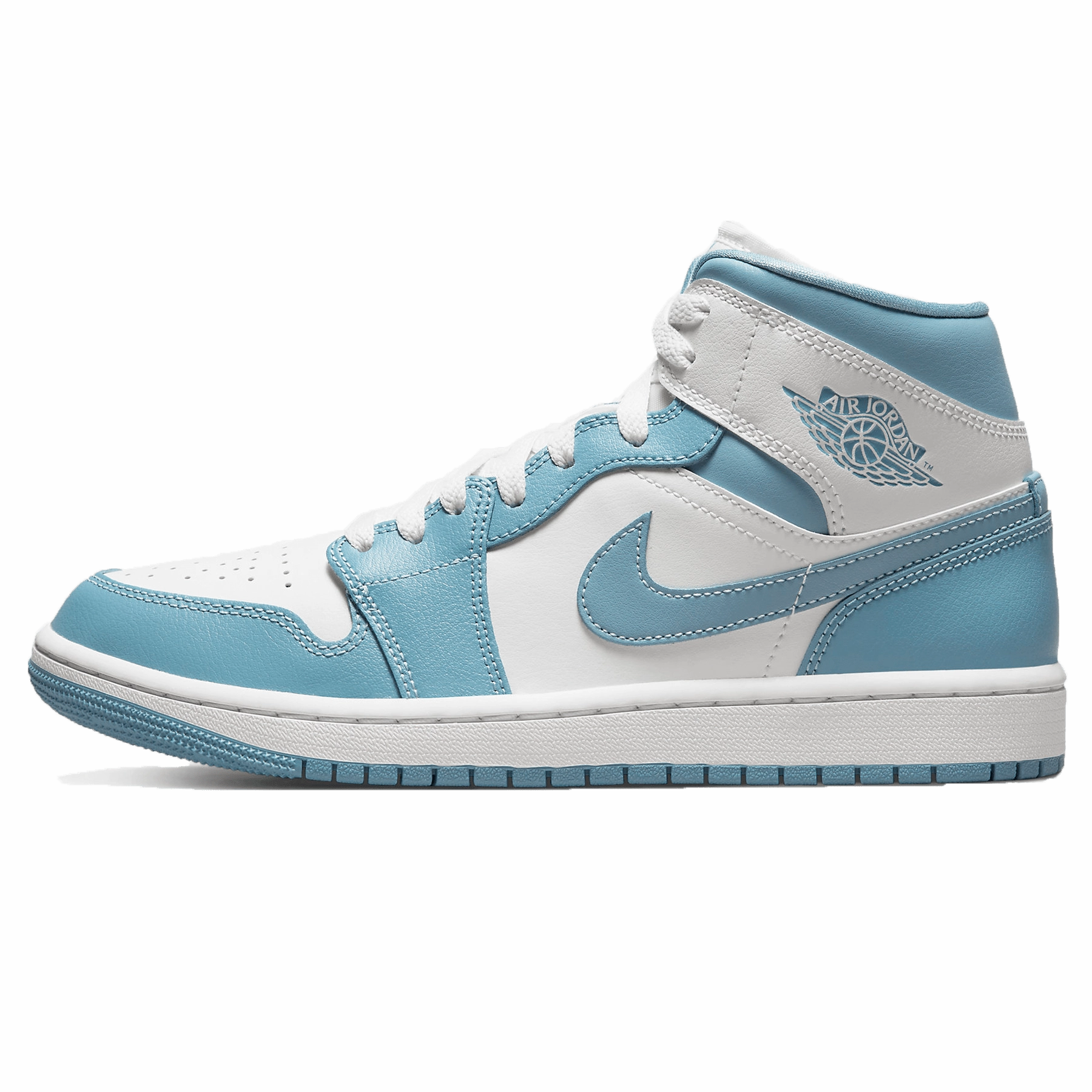 Air Jordan 1 Mid Wmns 'University Blue' Air Jordan 1 timeless sneakers for Jordan fans