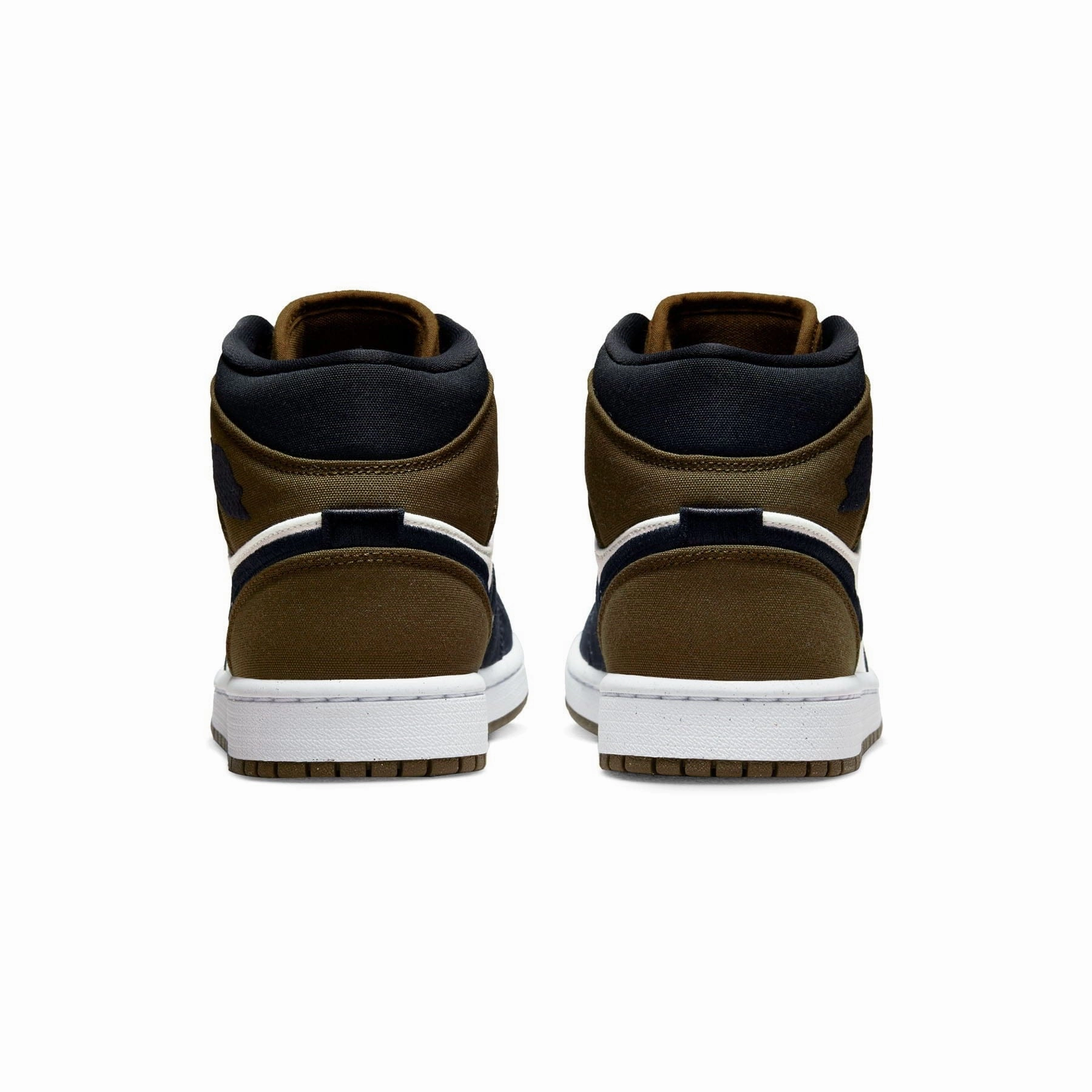Air Jordan 1 Mid Wmns SE 'Olive Toe' Air Jordan 1 Mid streetwear shoes