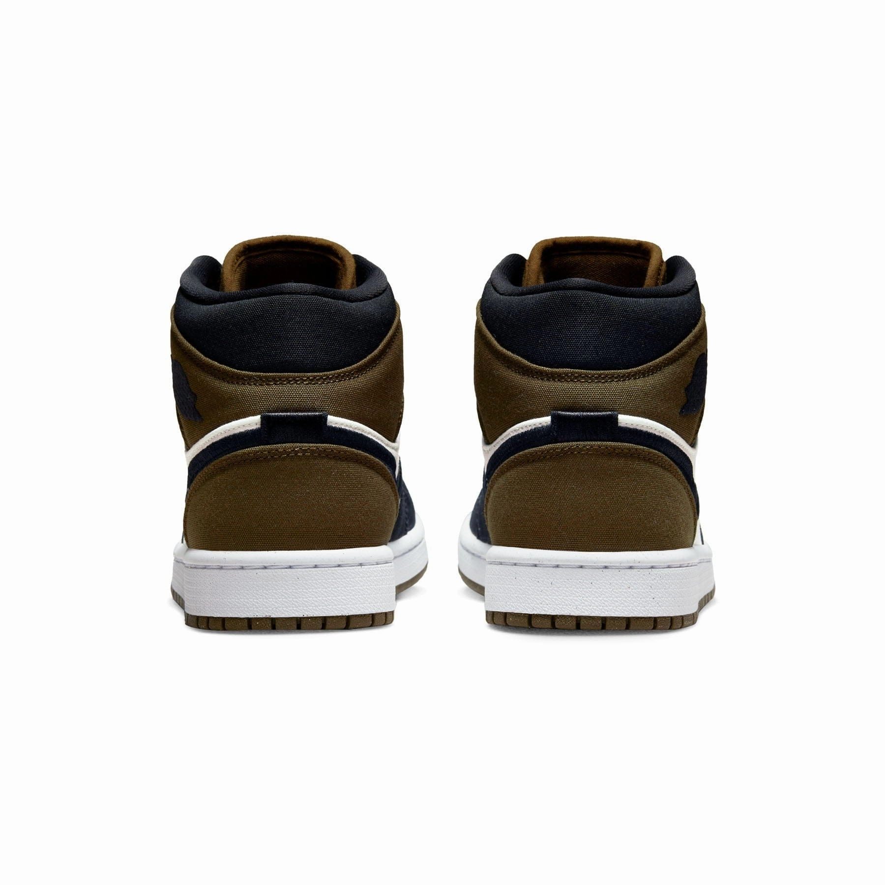 Air Jordan 1 Mid Wmns SE 'Olive Toe' Air Jordan 1 vintage style sneakers