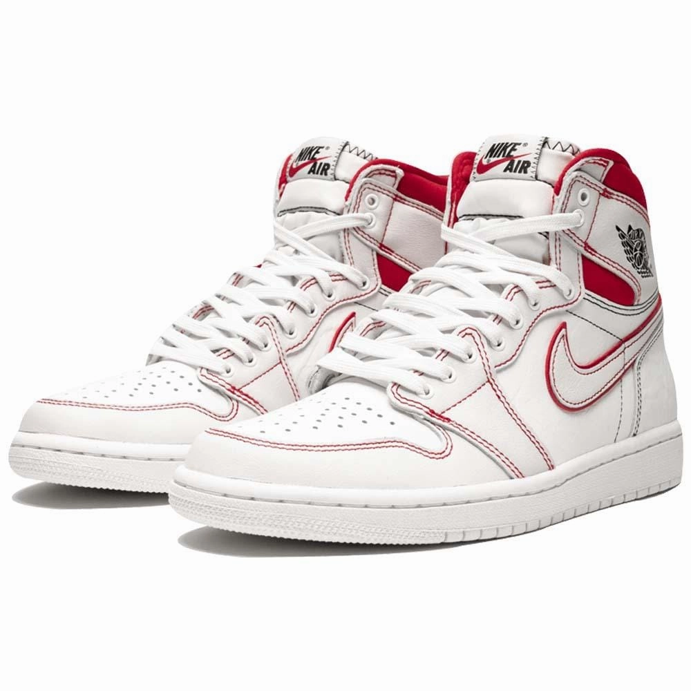 Air Jordan 1 Phantom White Air Jordan 1 vintage style sneakers