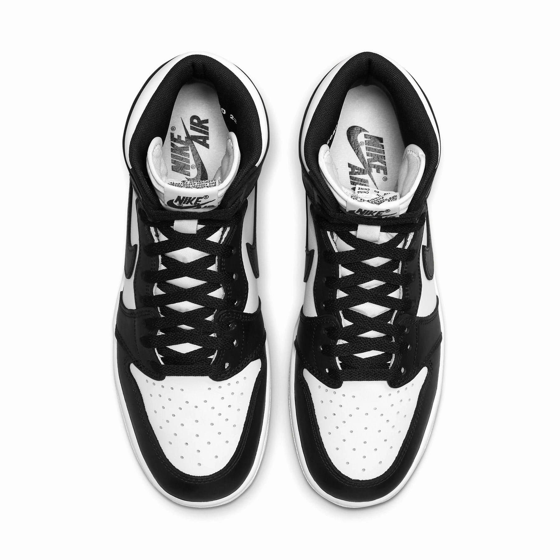 Air Jordan 1 Retro High '85 OG 'Black White' Air Jordan 1 vintage style sneakers