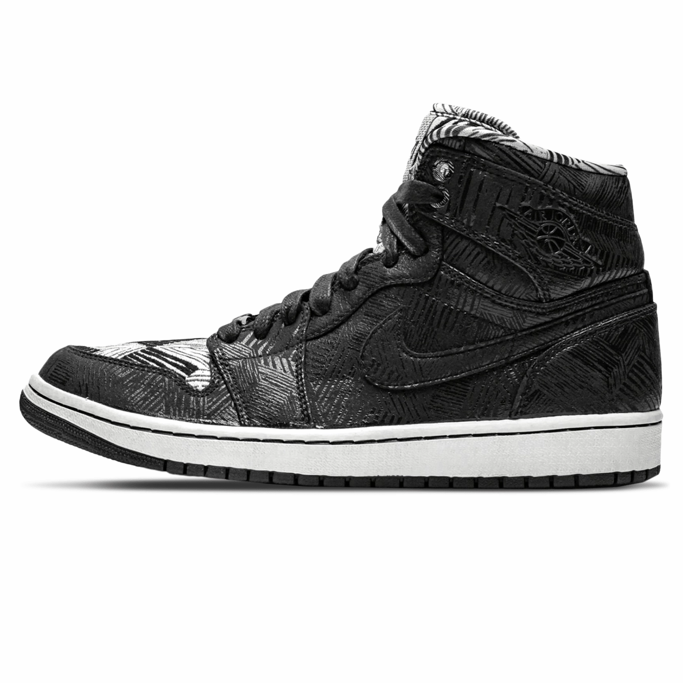 Air Jordan 1 Retro High 'BHM' Air Jordan 1 sneakers with heritage court style
