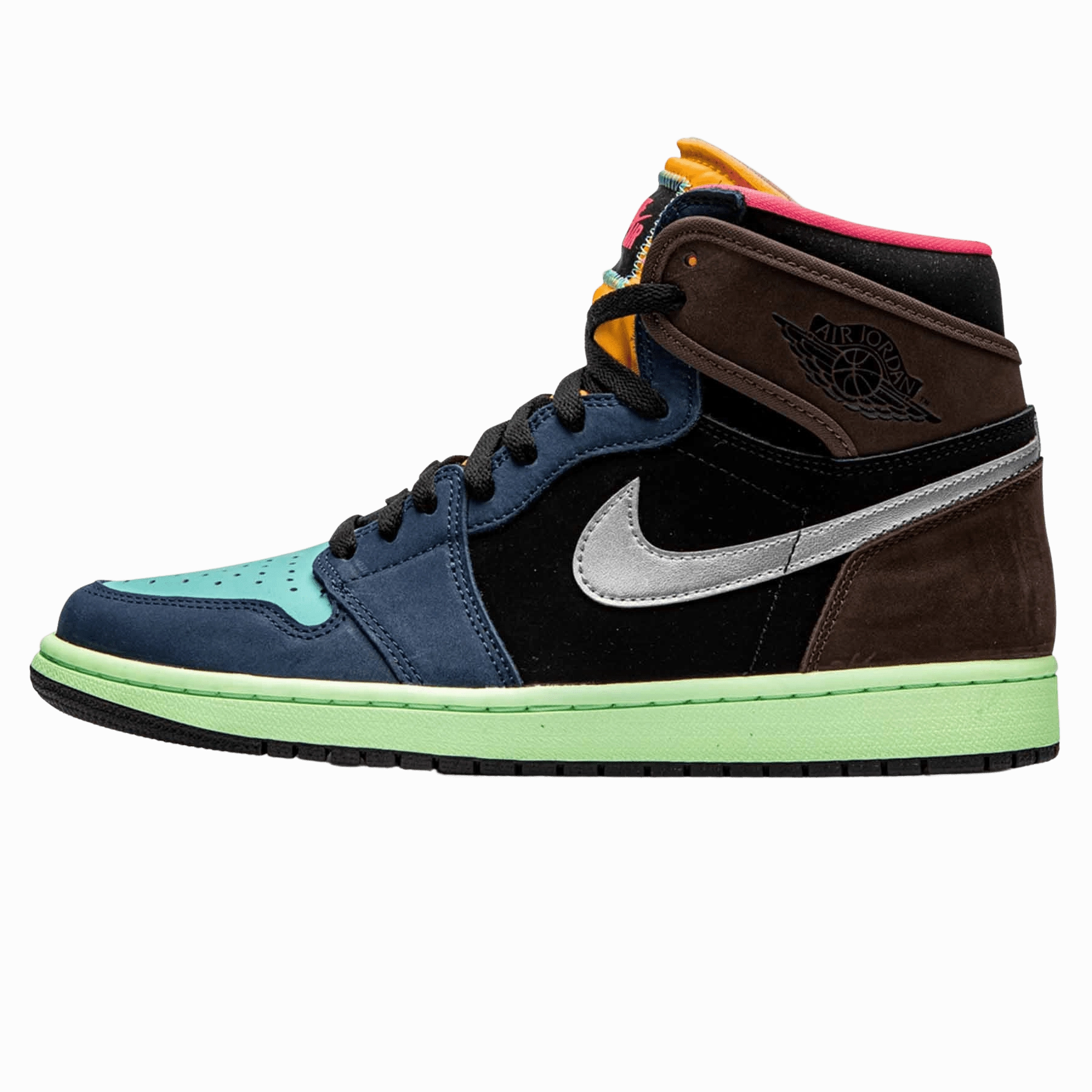 Air Jordan 1 Retro High 'Tokyo Bio Hack' Air Jordan 1 High classic sneakers with premium finish