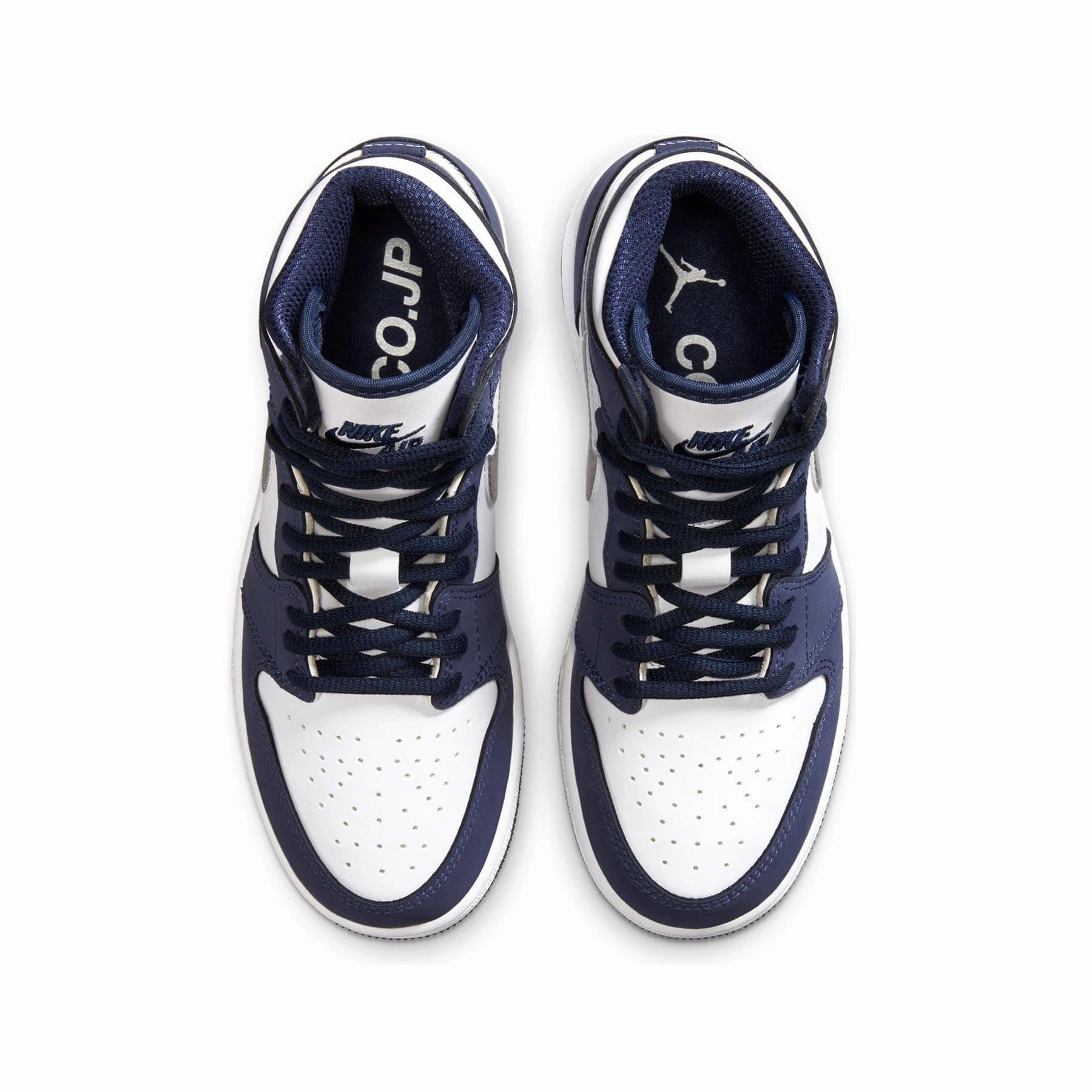 Air Jordan 1 Retro High co.JP GS 'Midnight Navy' 2020 Air Jordan 1 vintage style sneakers