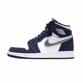 Air Jordan 1 Retro High co.JP GS 'Midnight Navy' 2020 Air Jordan 1 timeless sneakers for Jordan fans