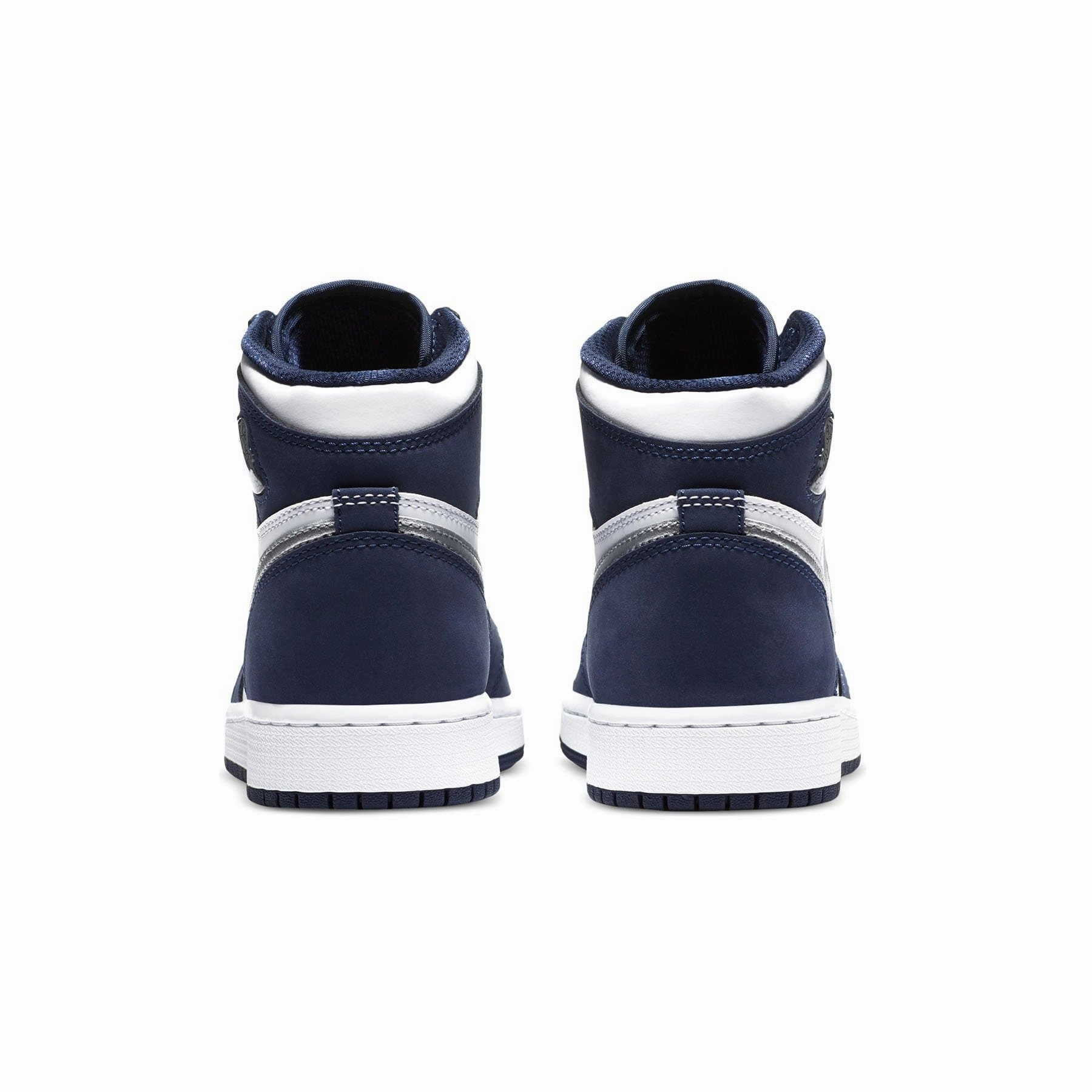 Air Jordan 1 Retro High co.JP GS 'Midnight Navy' 2020 Air Jordan 1 vintage style sneakers