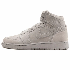 Air Jordan 1 Retro High GS 'Grey Suede' Air Jordan 1 sneakers with heritage court style