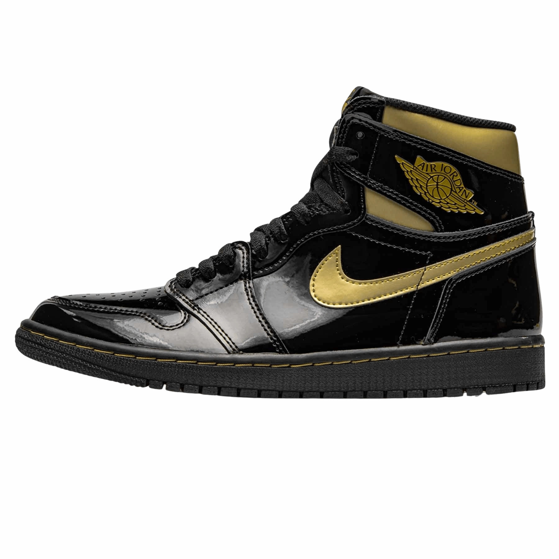 Air Jordan 1 Retro High OG 'Black Metallic Gold' Air Jordan 1 timeless sneakers for Jordan fans