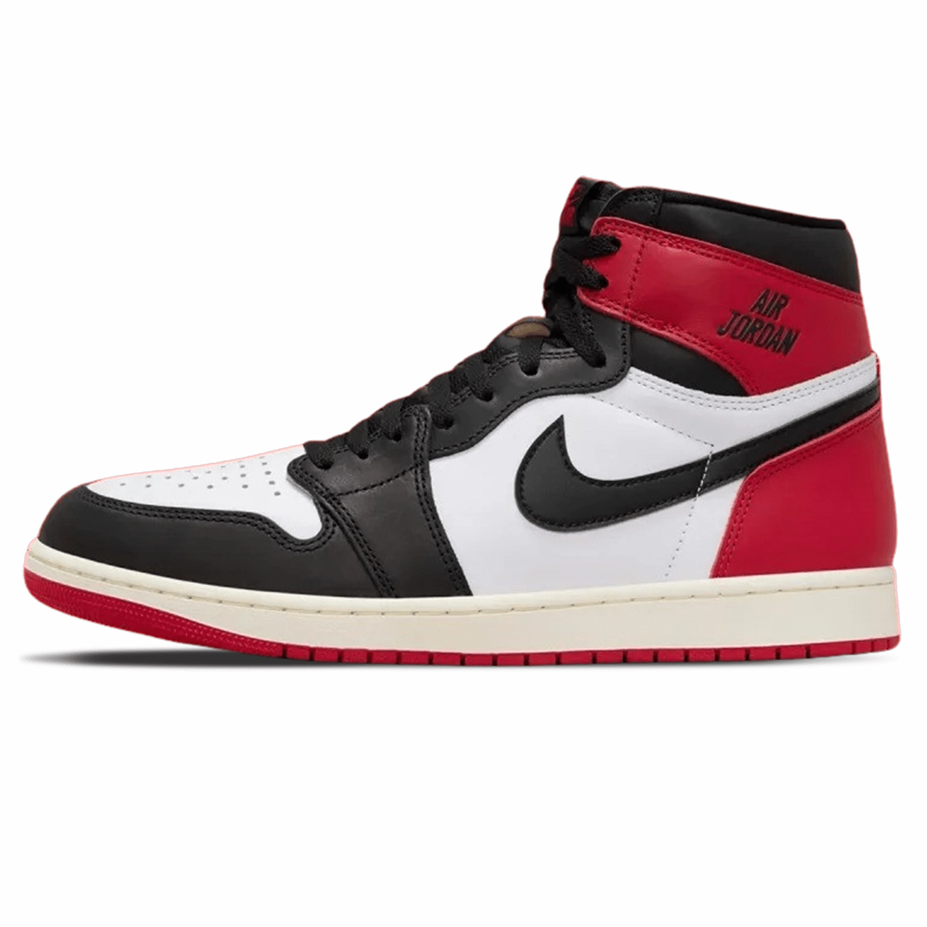 Air Jordan 1 Retro High OG 'Black Toe Reimagined' Air Jordan 1 High classic sneakers with premium finish