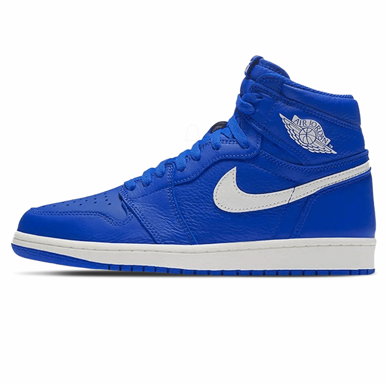 Air Jordan 1 Retro High OG 'Hyper Royal' 2018 Air Jordan 1 sneakers with heritage court style
