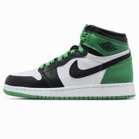Air Jordan 1 Retro High OG 'Lucky Green' GS Air Jordan 1 sneakers with heritage court style