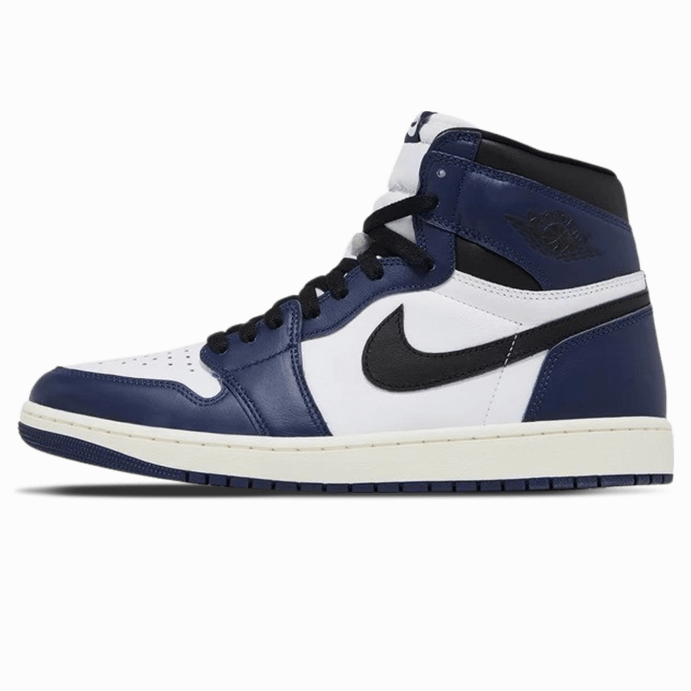 Air Jordan 1 Retro High OG 'Midnight Navy' Air Jordan 1 sneakers with heritage court style