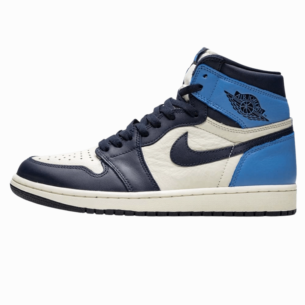 Air Jordan 1 Retro High OG 'Obsidian' UNC Air Jordan 1 timeless sneakers for Jordan fans