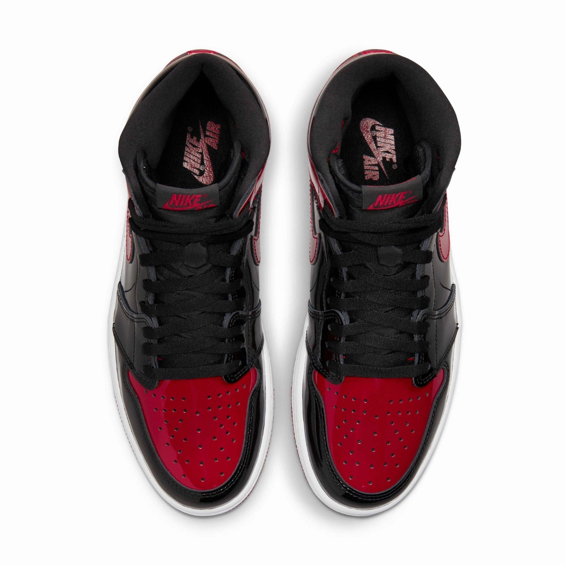 Air Jordan 1 Retro High OG 'Patent Bred' Air Jordan 1 vintage style sneakers